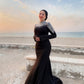 Black Mermaid Soiree Dress