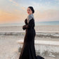 Black Mermaid Soiree Dress