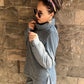 Dark Baby-blue Winter Set