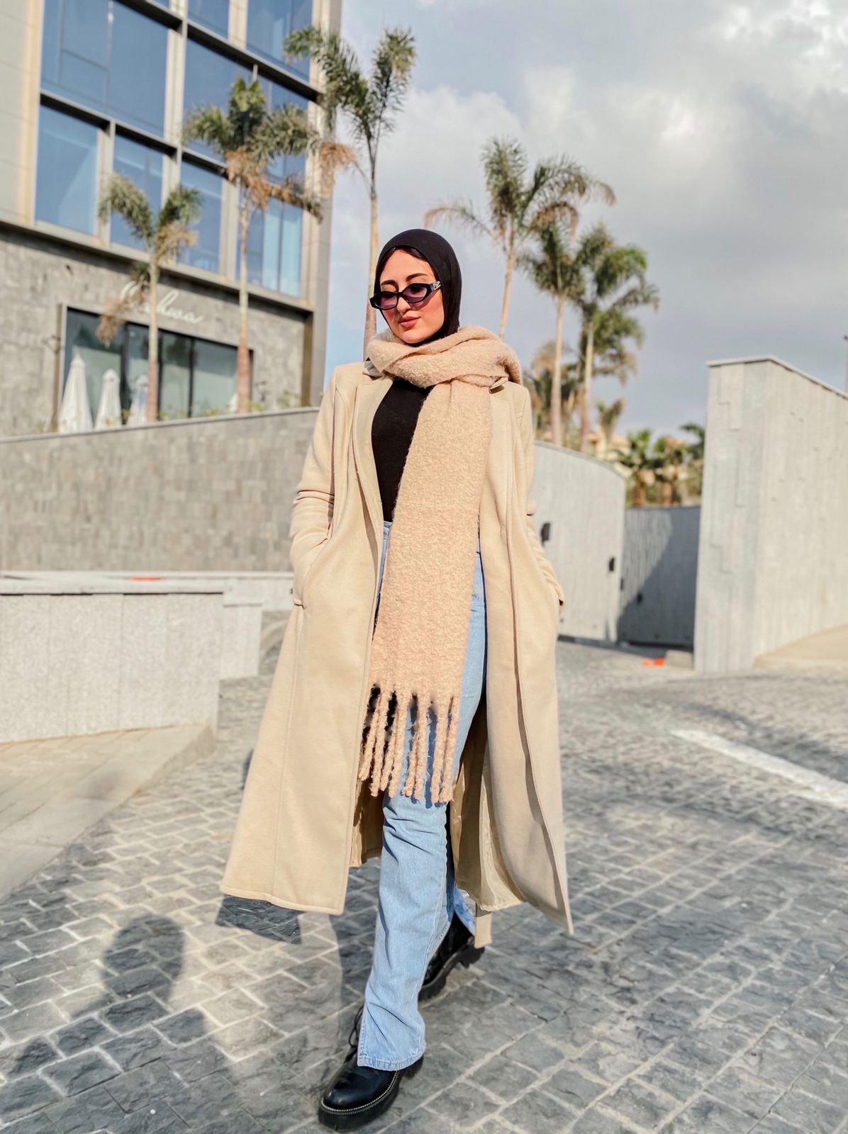 Beige 2024 coat winter