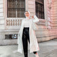 Off-white Long Winter Coat